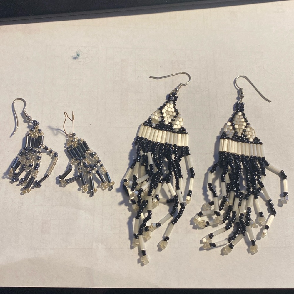 Misc Beaded Earrings.